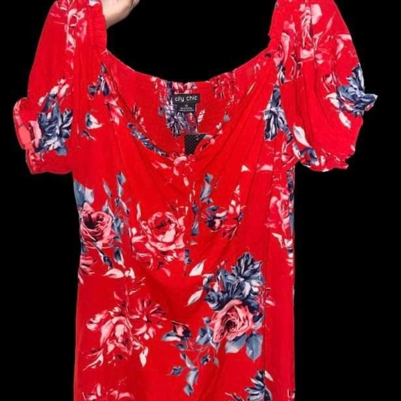 City Chic tie dress sz xs - Picture 5 of 5